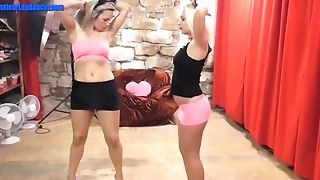 Dual Blondie Dance And Fuck