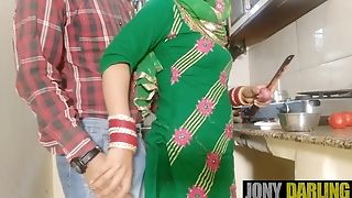 Freshly Married Bhabi Fucked By Her Devar In Kitchen- Devar Ne Bhabi Ke Laakh Mana Karne Pe Bhi Chod Diya- Jony Darling
