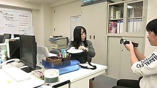 Big Tits Newcomer Fucked By Pervert Manager - Hiyori Futaba